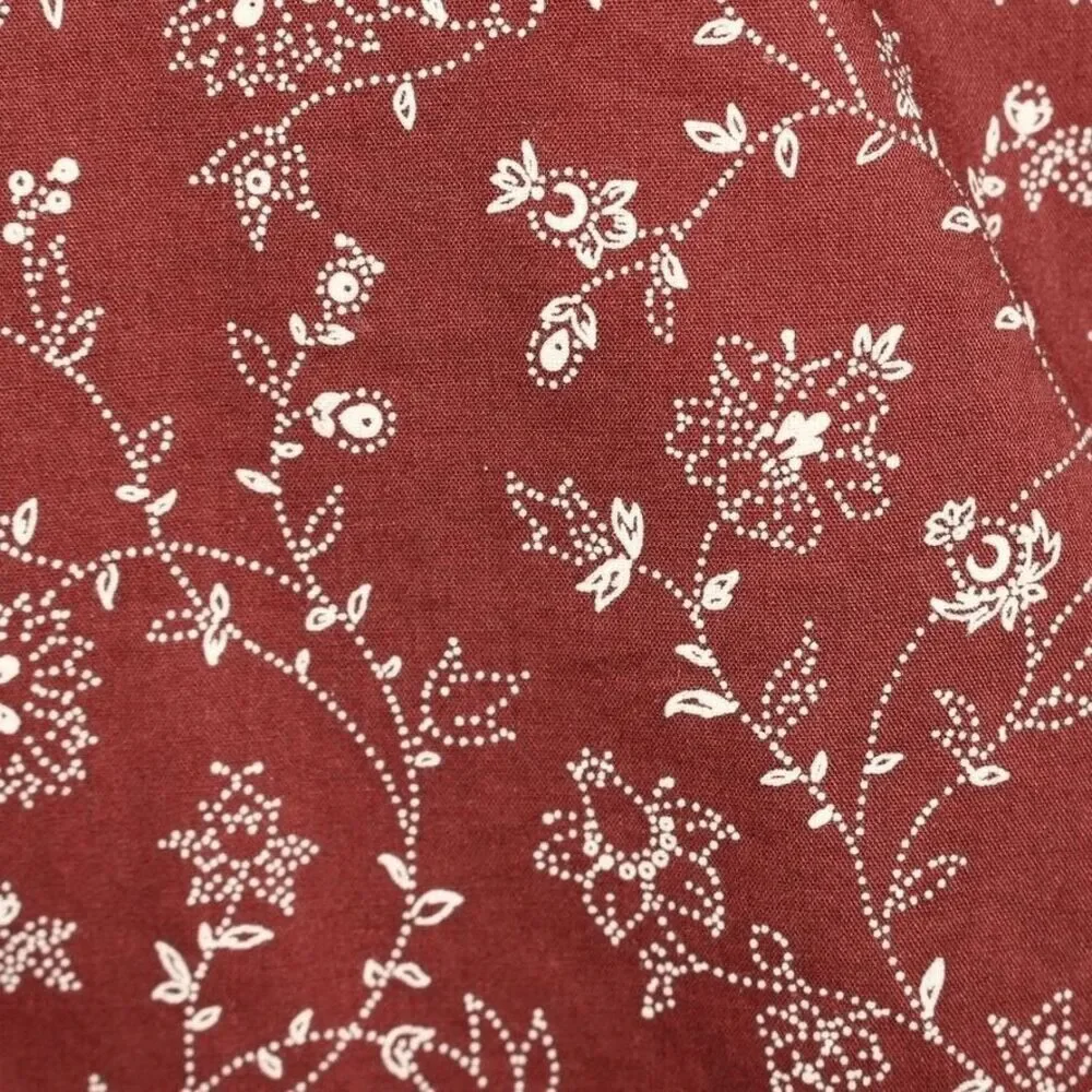 NWT Madewell Floral V-Neck Top‎ Sz S